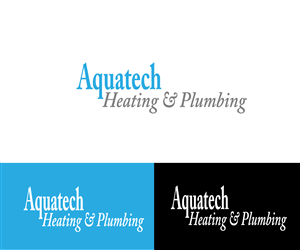 Logo Design by jerin205 for Aquatech Heating and Plumbing | Design: #5950170