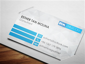 Design de Carte de Visite par Royal Design Studio pour ETM MarCom | Design #5926685