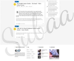 Wordpress Design by Subaa for this project | Design: #5990839