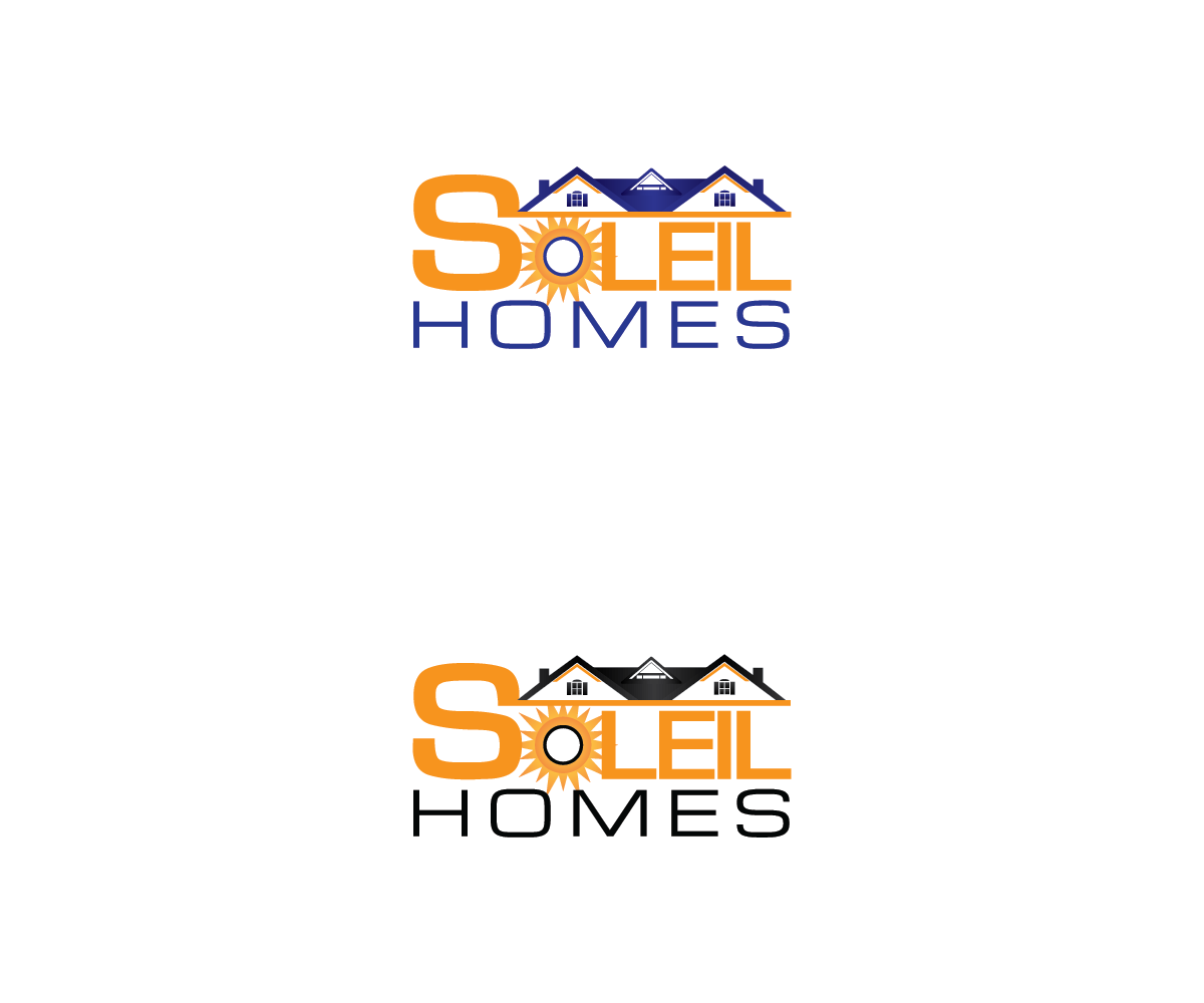 Logo Design by marius.b for Soleil Homes Inc. | Design #6000503