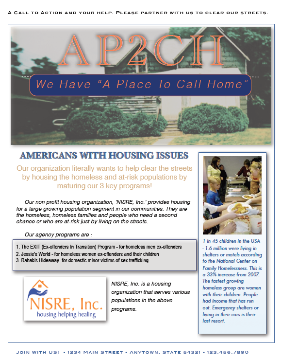 Brochure Design by steamboat for NISRE, Inc. | Design #1597559