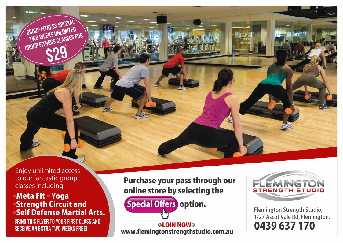 Flyer Design by Jagdish Boga for Flemington Strength Studio | Design #5908604
