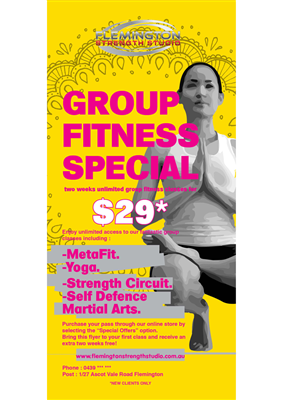 Design de Flyer par vintage-culture pour Flemington Strength Studio | Design : #5906460