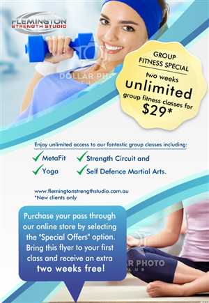 Design de Flyer par Thezebrasta pour Flemington Strength Studio | Design : #5906056