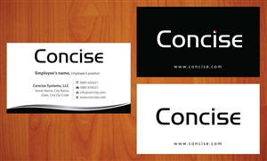 Business Card Design by Sbss for Concise Systems, LLC | Design: #1598554