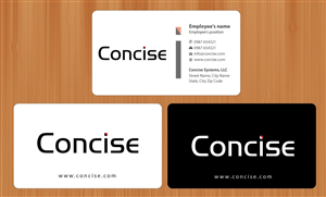 Business Card Design by Sbss for Concise Systems, LLC | Design: #1598641