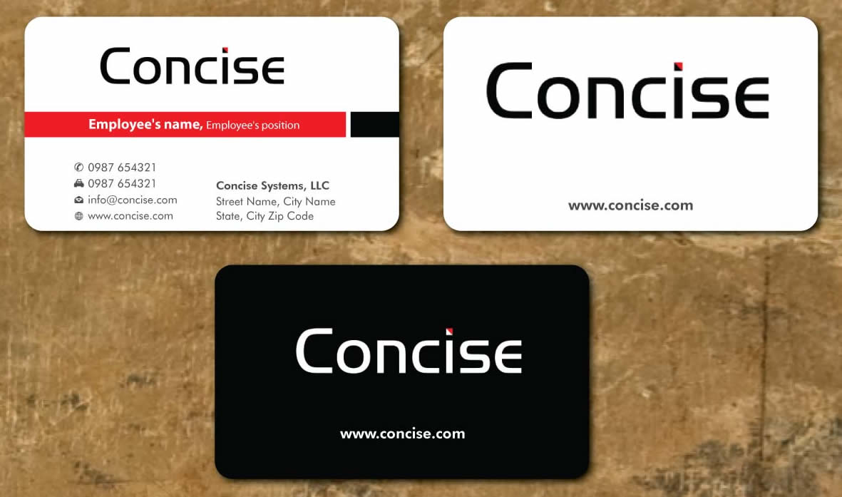 Business Card Design by Sbss for Concise Systems, LLC | Design #1600141