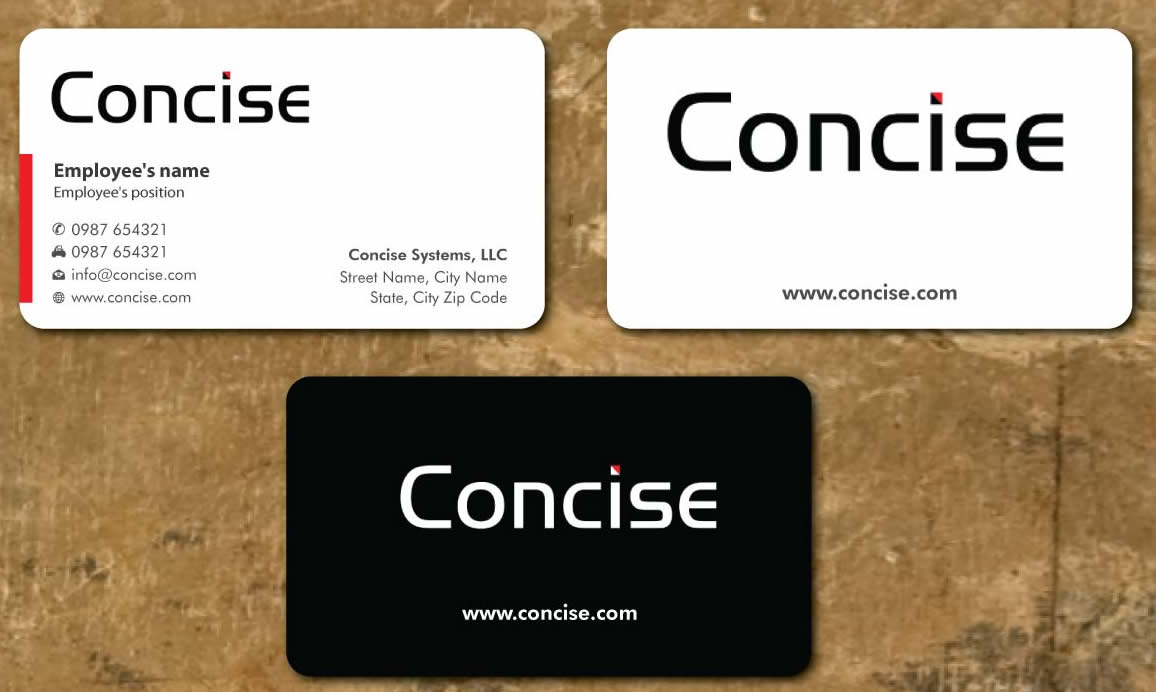 Business Card Design by Sbss for Concise Systems, LLC | Design: #1600153