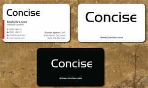 Business Card Design by Sbss for Concise Systems, LLC | Design: #1600153