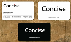 Business Card Design by Sbss for Concise Systems, LLC | Design: #1600224