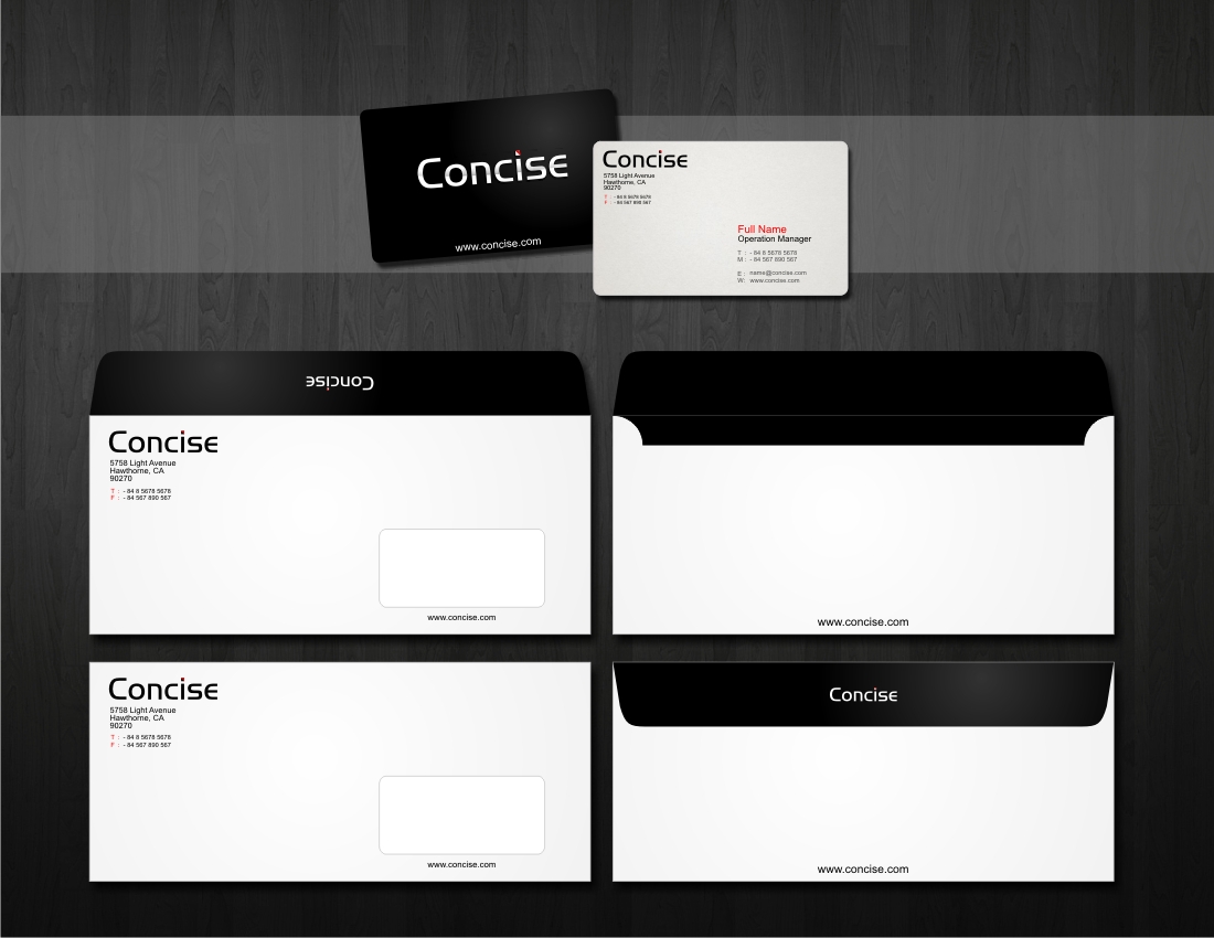 Business Card Design by momo57 for Concise Systems, LLC | Design #1597872