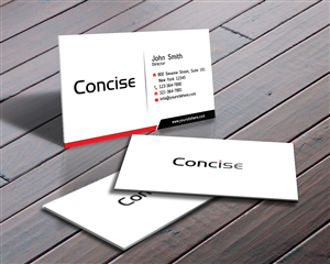 Visitenkarten-Design von Sarah Mathews für Concise Systems, LLC | Design #1599339