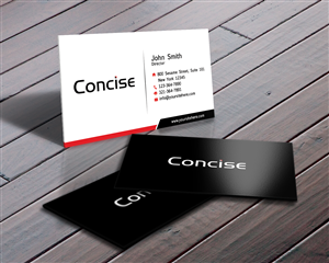 Business Card Design by Sarah Mathews for Concise Systems, LLC | Design: #1599343
