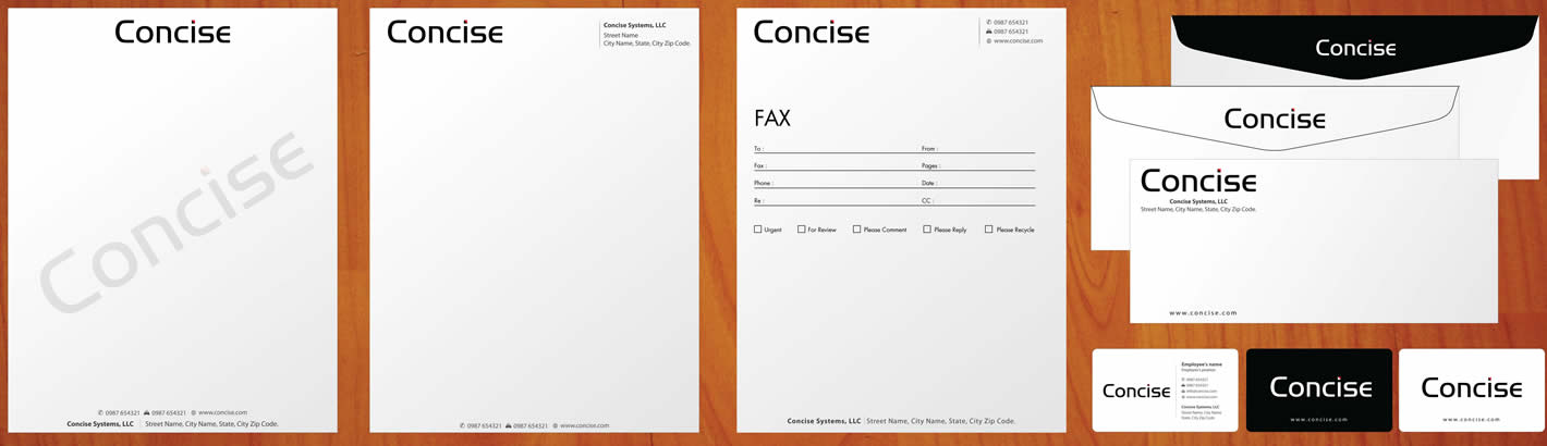 Diseño de Papelería por Sbss para Concise Systems, LLC | Diseño #1598531