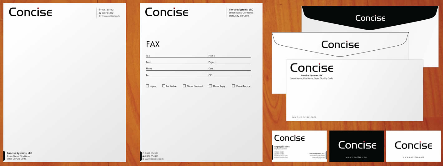 Diseño de Papelería por Sbss para Concise Systems, LLC | Diseño #1598690