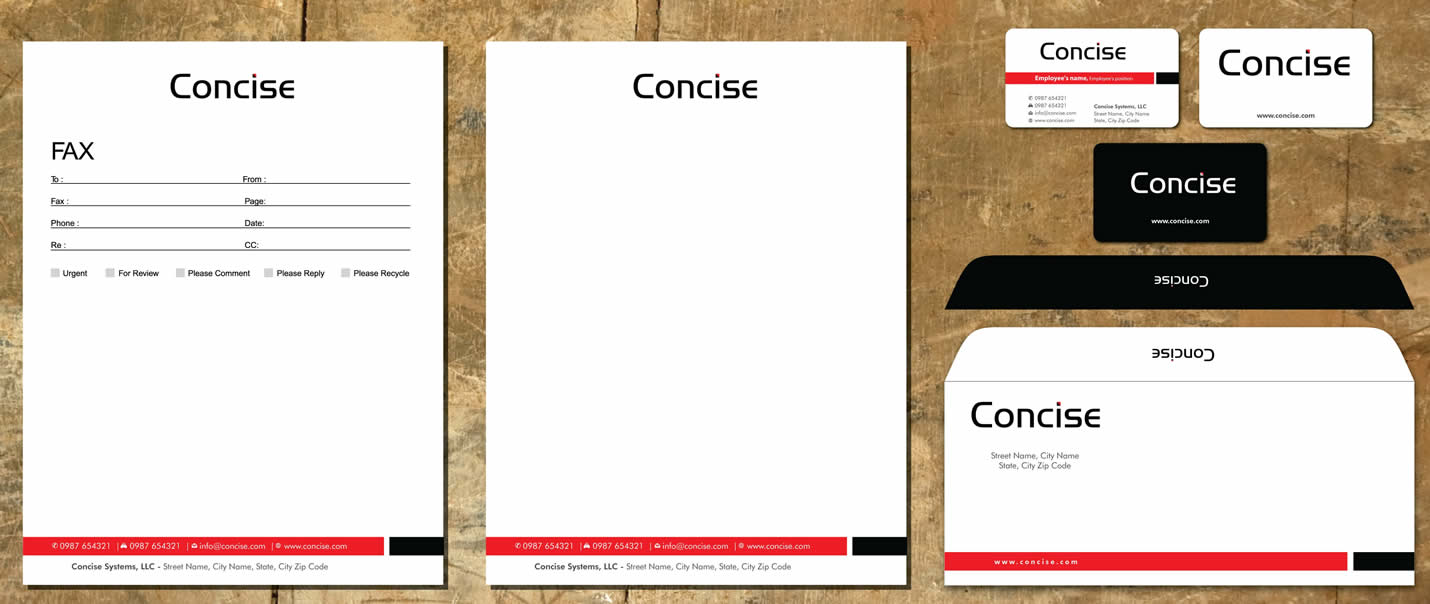 Diseño de Papelería por Sbss para Concise Systems, LLC | Diseño #1599948