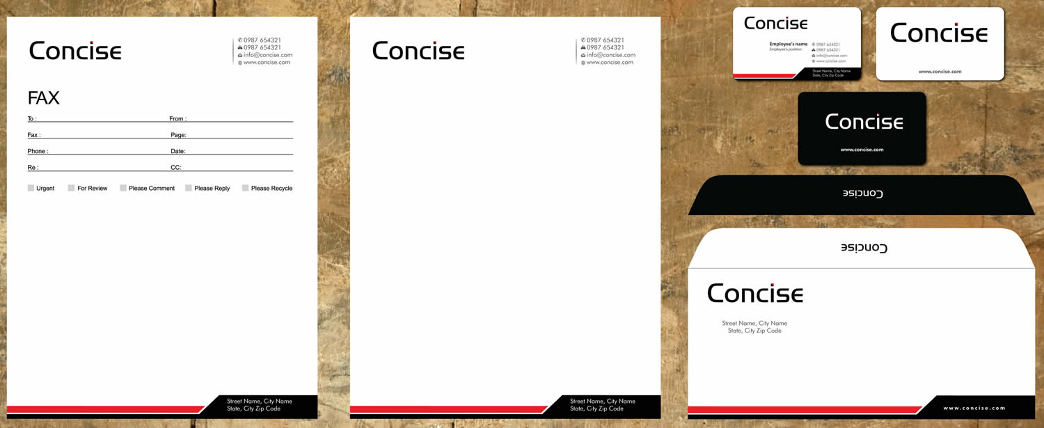 Stationery Design by Sbss for Concise Systems, LLC | Design #1600218