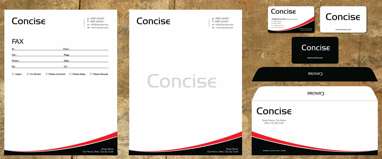 Stationery Design by Sbss for Concise Systems, LLC | Design #1600289