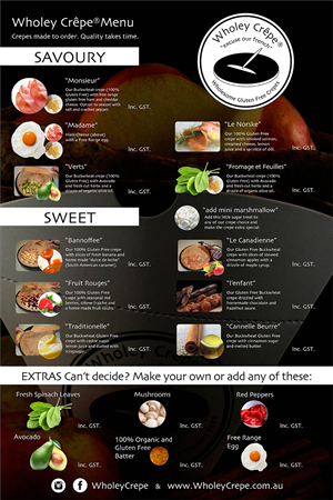 Signage Design by senja for Wholey Crepe | Design: #6012833