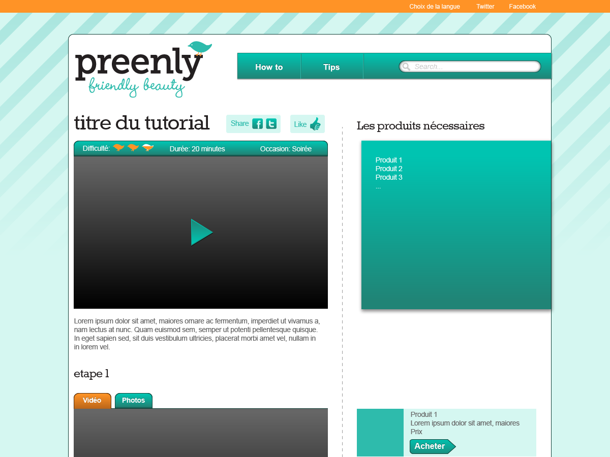 Diseño Web por Paper to Pixels para este proyecto | Diseño #313405