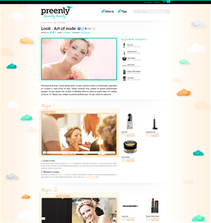Web Design by Amandine for this project | Design #311554