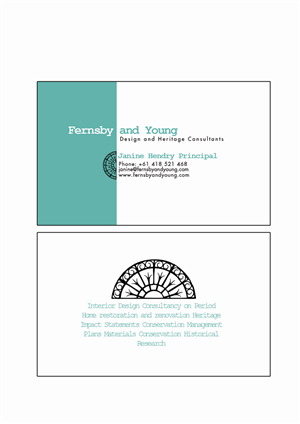 Business Card Design by SarahQ for this project | Design: #1606635