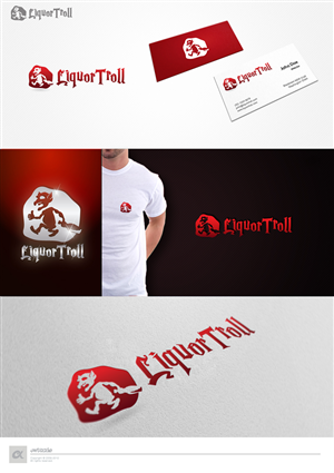 LiquorTroll | Logo Design by Artizzle