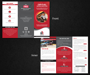 Flyer Design by Ovimatic for Cap-It-All Building Inspections | Design: #5932606