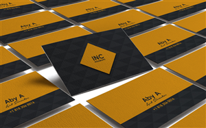 Business card design for an Art Director working for museums | Business Card Design by Little Sofi