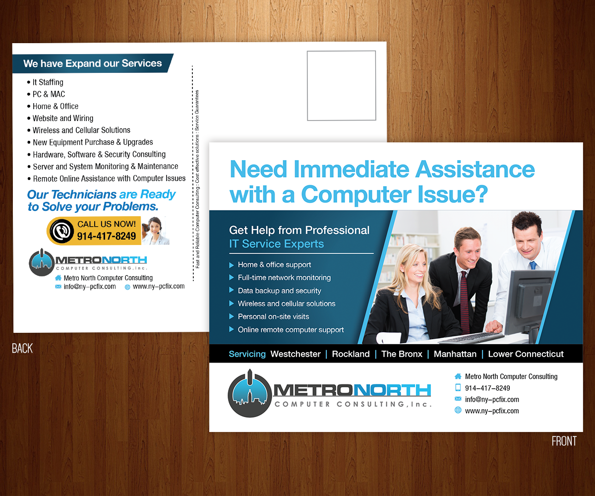 Postcard Design by ravi_k5 for this project | Design #5971195
