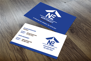 Business Card Design by Sajin for Northeast Industrial Roof | Design: #5919350