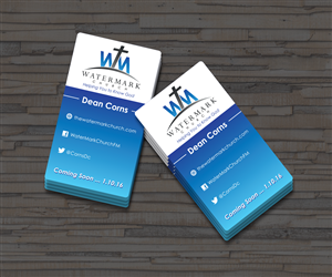 Visitenkarten-Design von nreimer für The WaterMark Church | Design: #5959226