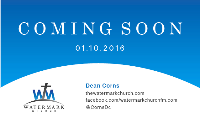 Business Card Design by Soto for The WaterMark Church | Design #5967922