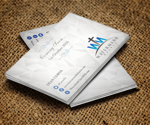 Visitenkarten-Design von Pointless Pixels India für The WaterMark Church | Design: #5956116
