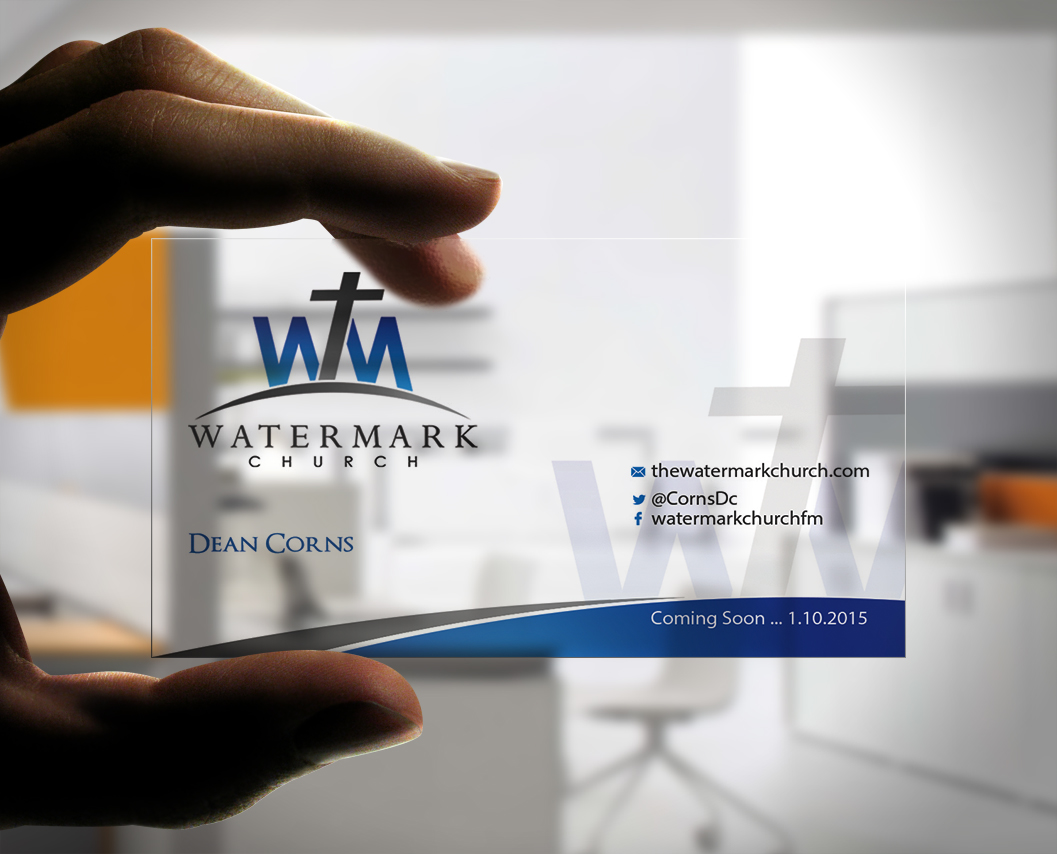 Business Card Design by Stylez Designz for The WaterMark Church | Design #5980393