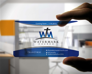 Business Card Design by Stylez Designz for The WaterMark Church | Design: #5983960