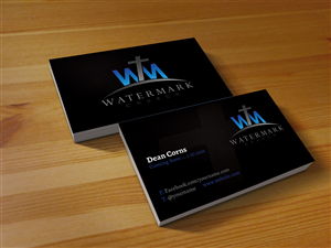 Business Card Design by Creations Box 2015 for The WaterMark Church | Design: #5983452