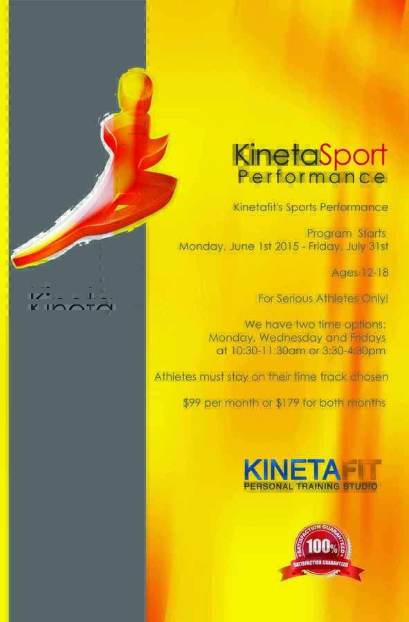Design de Poster par rockysugih pour Kinetafit | Design #5918824