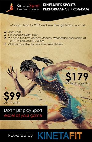 Design de Poster par roopaljain pour Kinetafit | Design #5941075