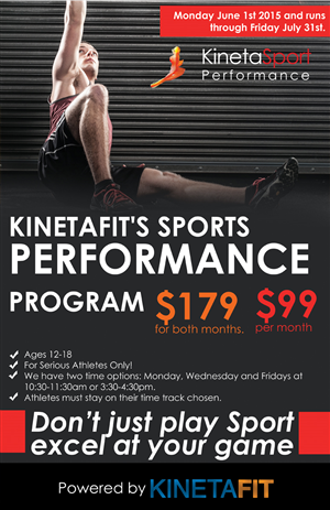 Poster Design by roopaljain for Kinetafit | Design: #5941084
