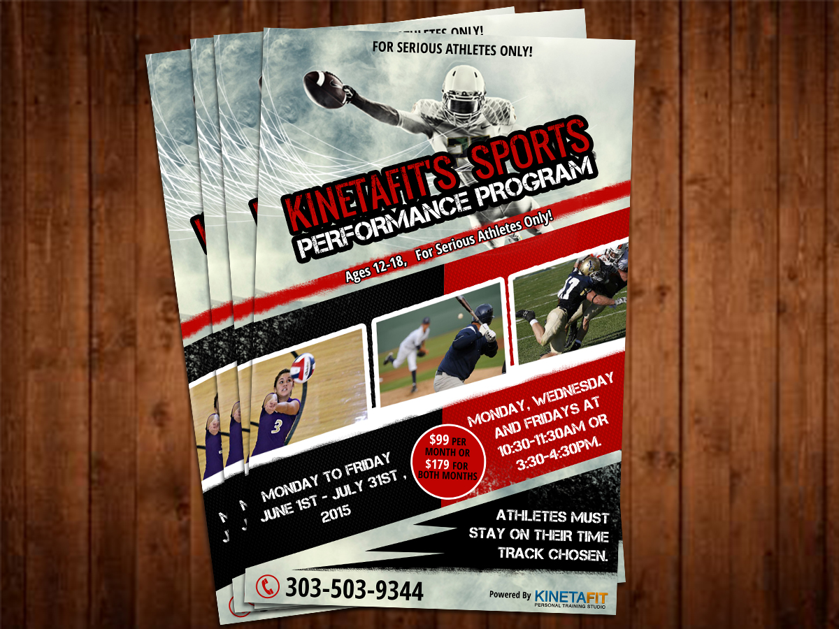 Poster Design by SD Web Creation for Kinetafit | Design: #5938938