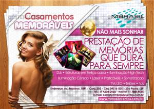 Design Publicitaire par CENTERSPREAD pour MBrasil Eventos | Design : #1613801