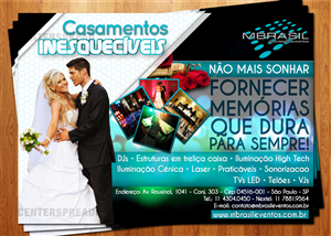 Design Publicitaire par CENTERSPREAD pour MBrasil Eventos | Design : #1617938