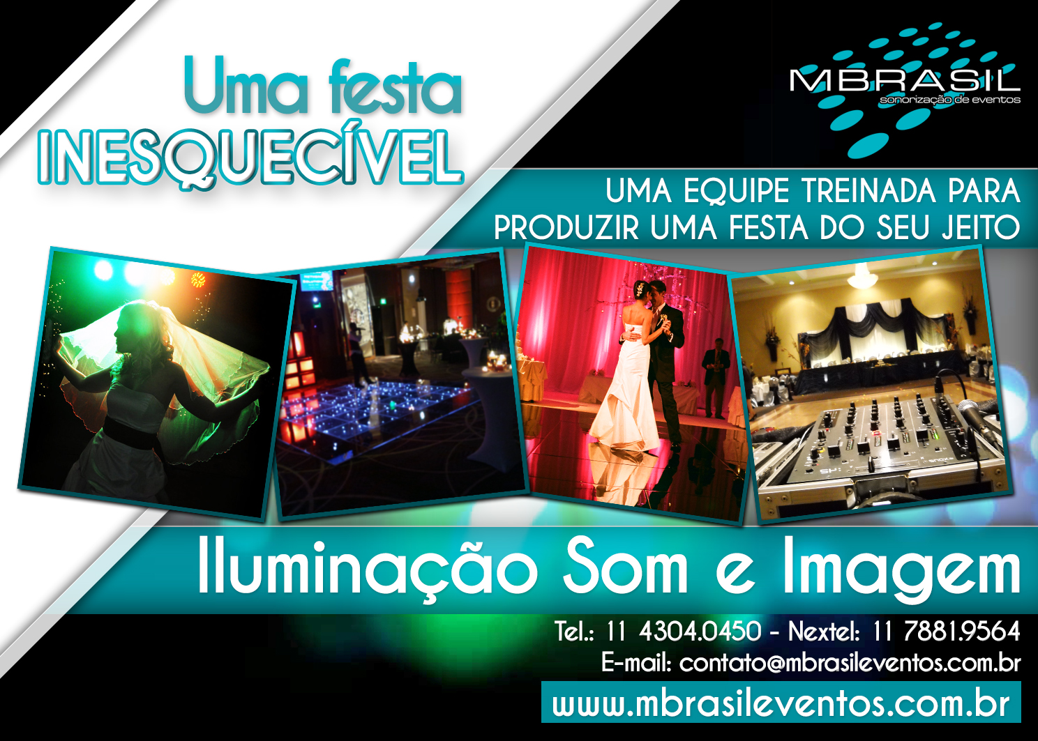 Design Publicitaire par CENTERSPREAD pour MBrasil Eventos | Design : #1664799