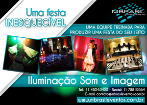 Design Publicitaire par CENTERSPREAD pour MBrasil Eventos | Design : #1664799