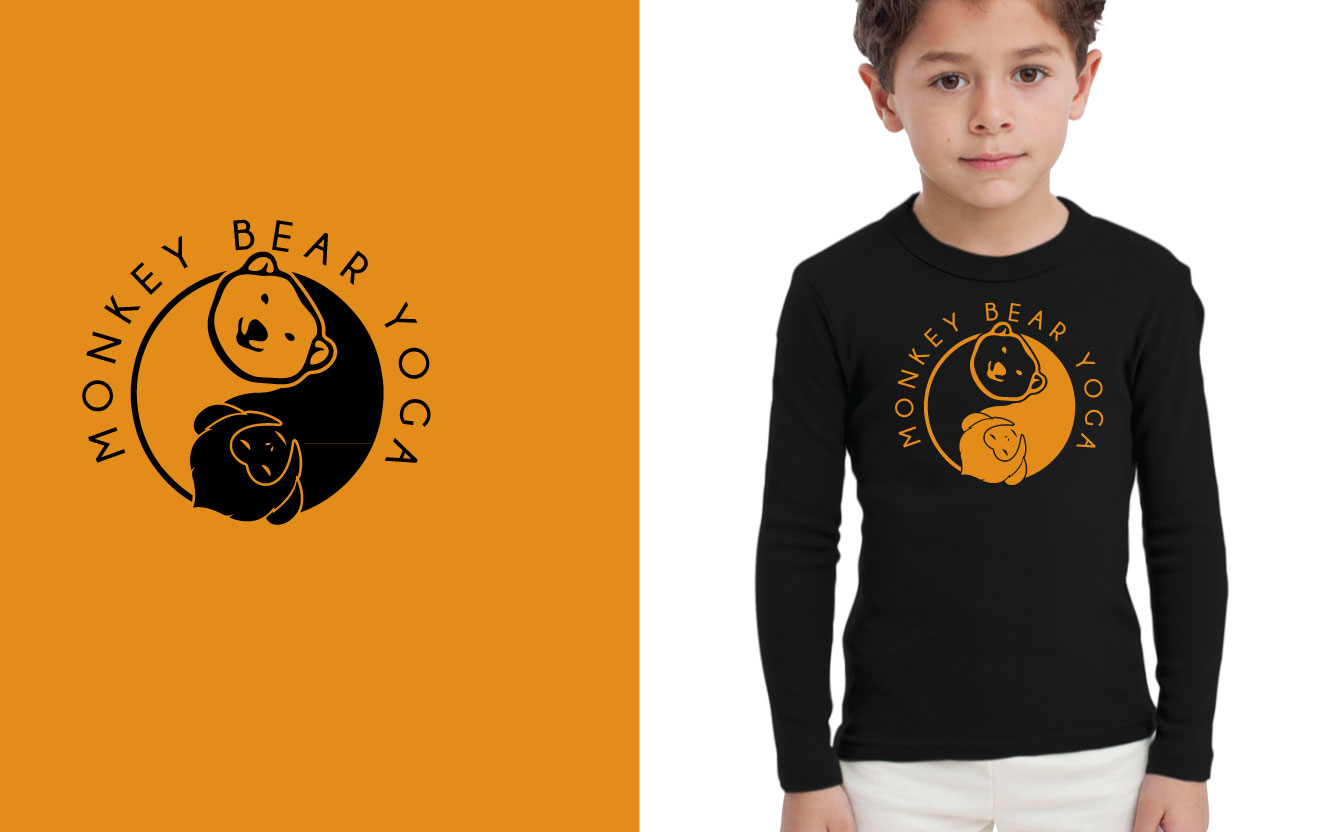 Diseño Gráfico por Bling Connect Ink para Monkey Bear Yoga | Diseño #5957742