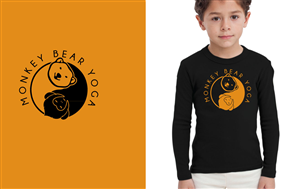 Grafik-Design von Bling Connect Ink für Monkey Bear Yoga | Design: #5957742