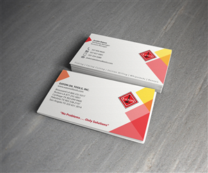 Business Card Design by Mahsa Namvar for Eaton Oil Tools, Inc. | Design: #5932767
