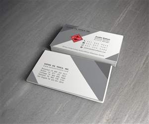 Business Card Design by Mahsa Namvar for Eaton Oil Tools, Inc. | Design: #5932773