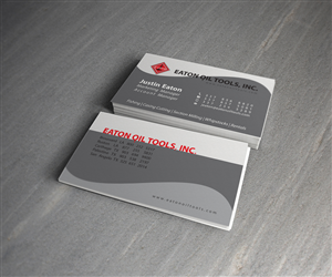 Business Card Design by Mahsa Namvar for Eaton Oil Tools, Inc. | Design: #5932822